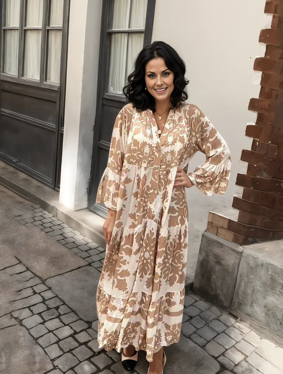Boho luxe maxi dress for women