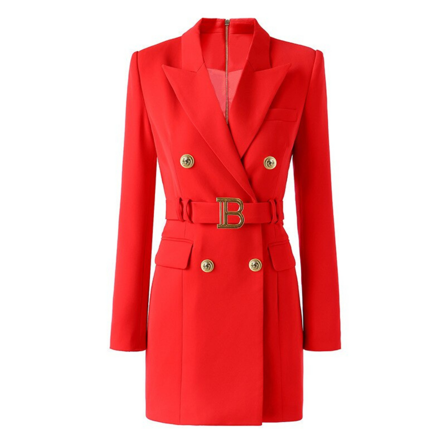 Chic and sophisticated women's blazer dress