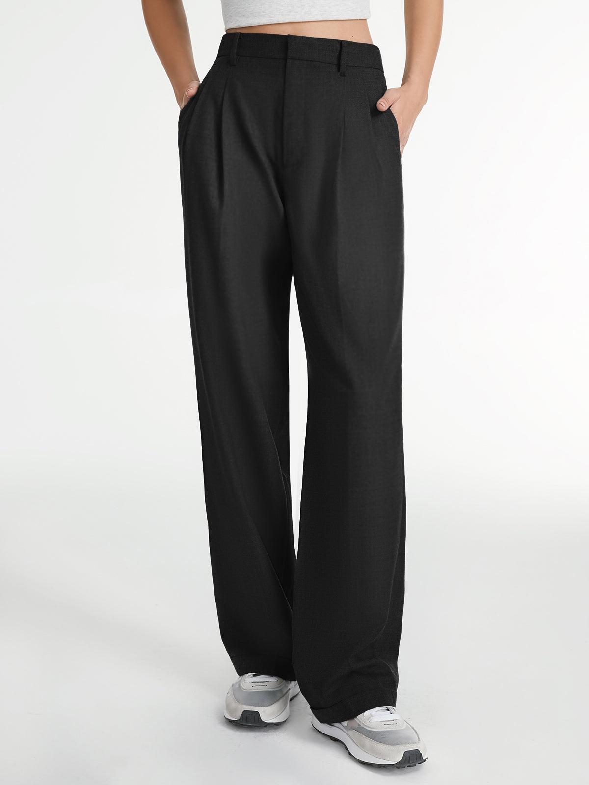 Women's straight-leg dress pants