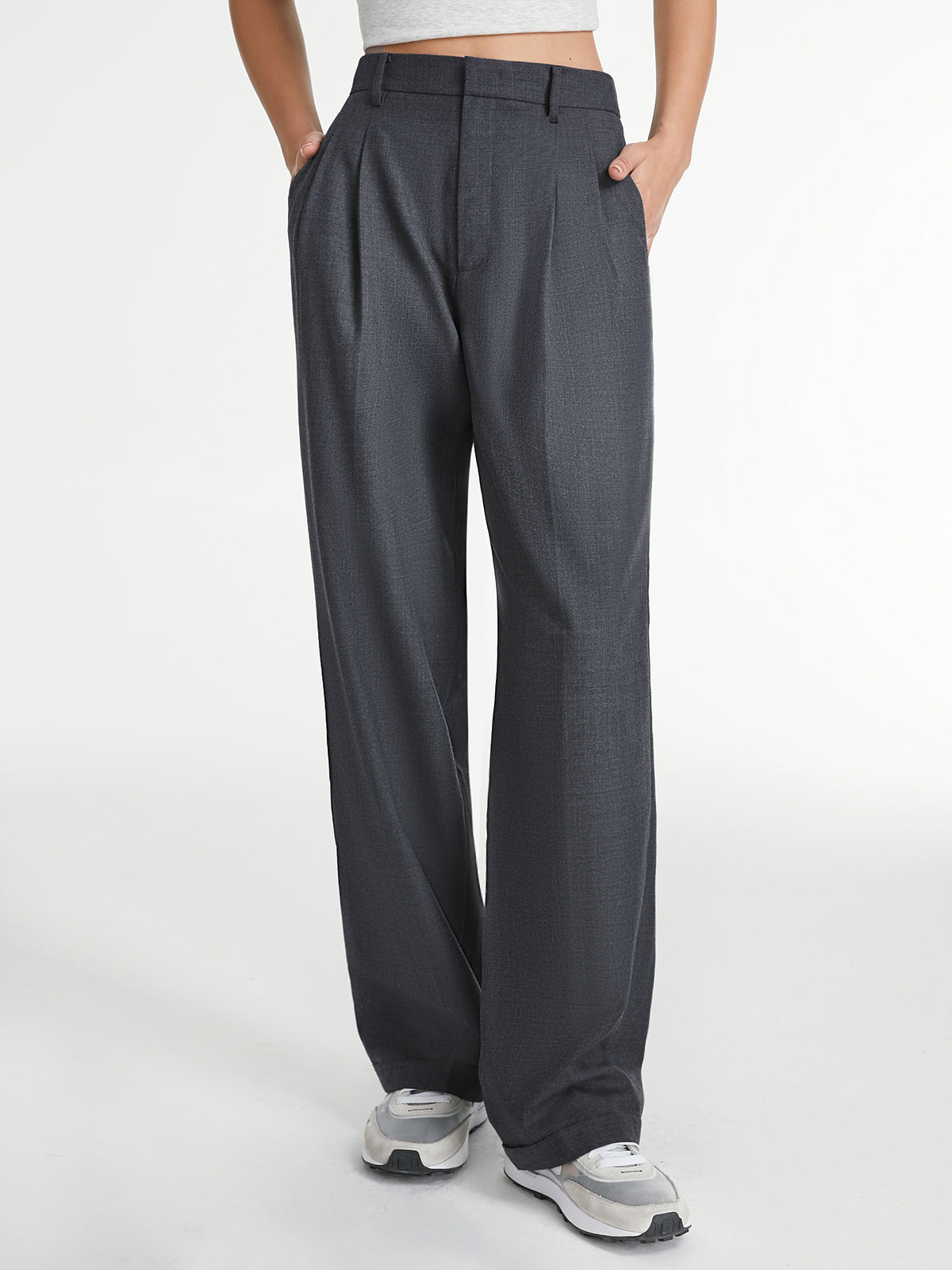 Women's straight-leg dress pants
