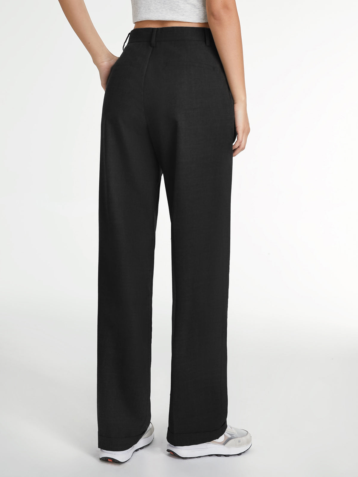 Women's straight-leg dress pants