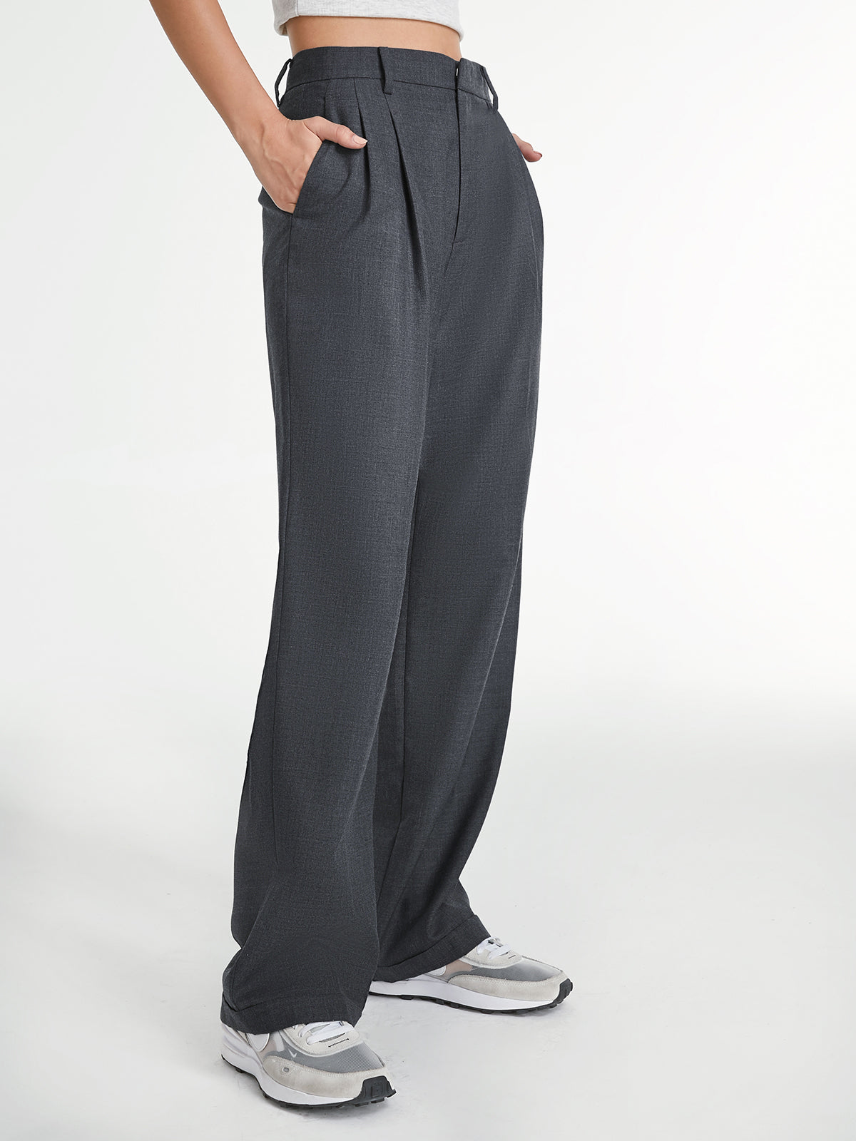 Women's straight-leg dress pants