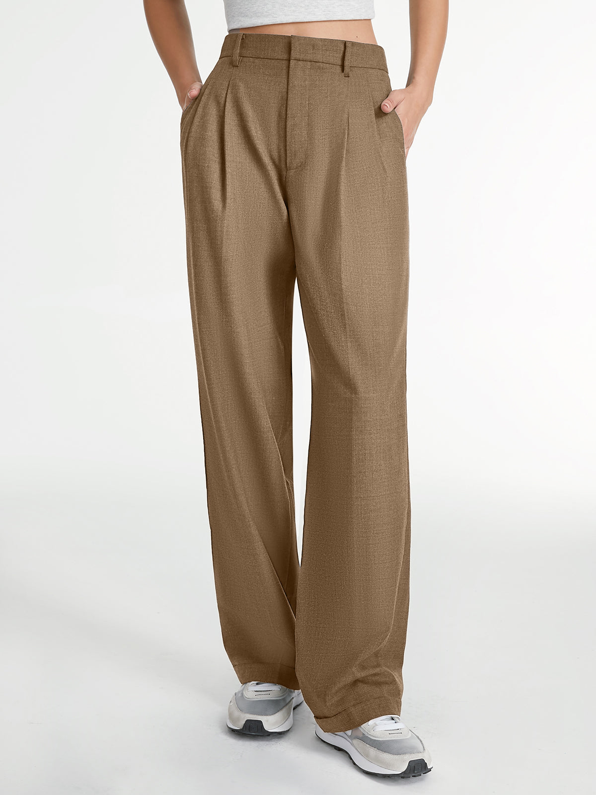Women's straight-leg dress pants