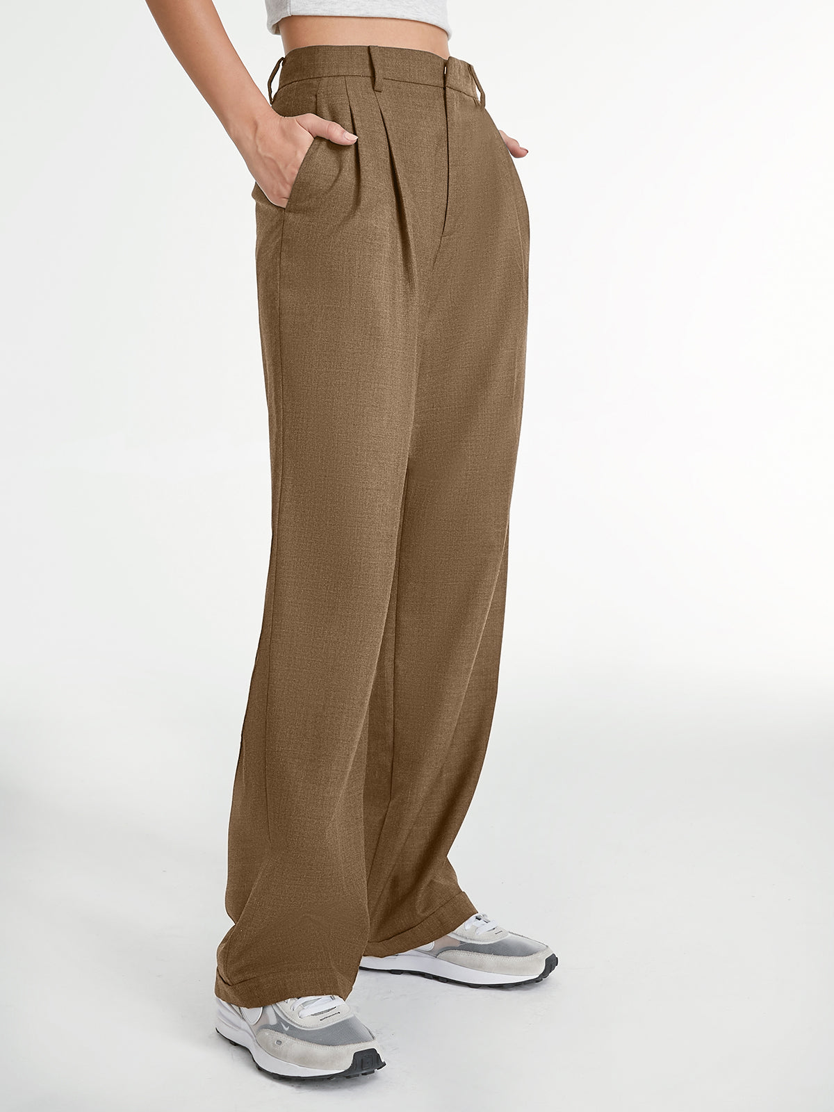 Women's straight-leg dress pants