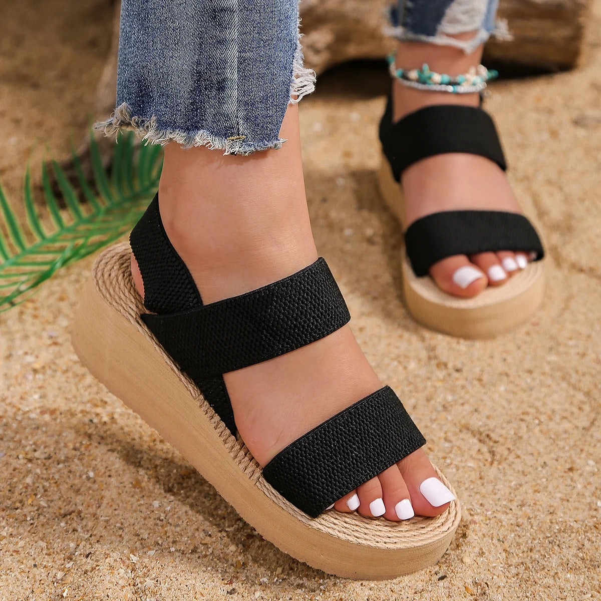 Chic and comfortable high heel sandals for women