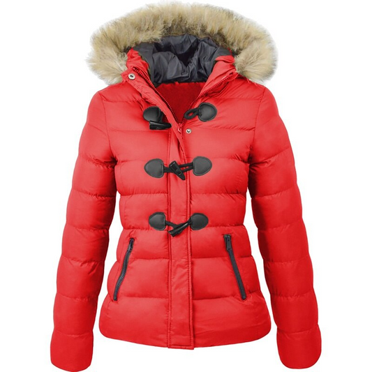 Cozy hooded jacket for women