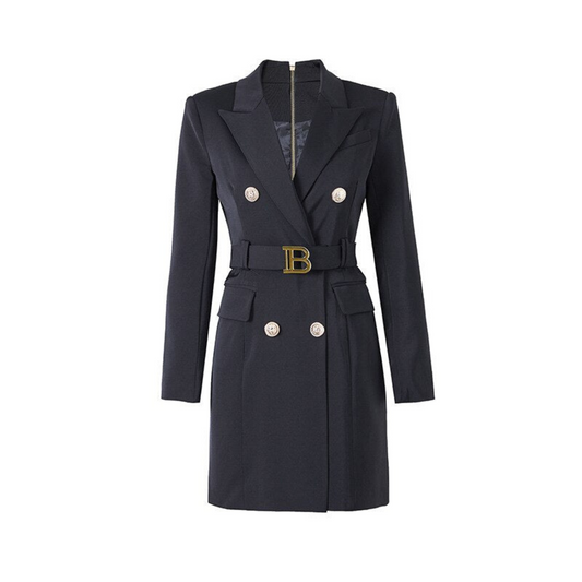 Chic and sophisticated women's blazer dress